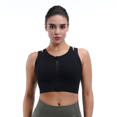 Sustão esportivo Racerback sem costura Leve para correr Ciclismo e Pilates