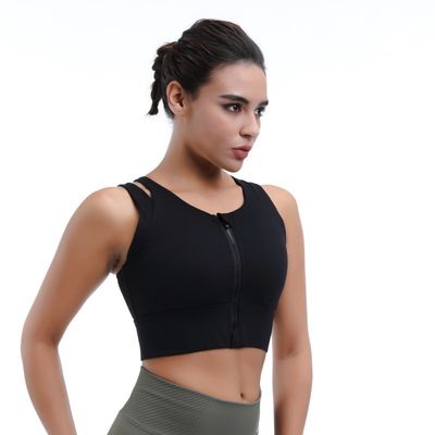 Sustão esportivo Racerback sem costura Leve para correr Ciclismo e Pilates
