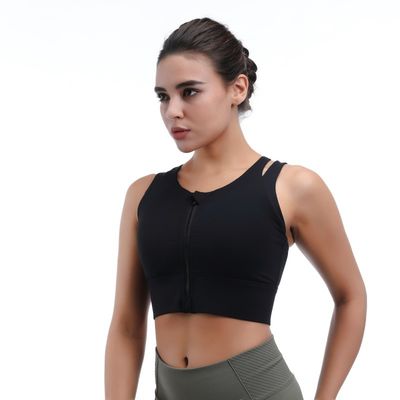 Sustão esportivo Racerback sem costura Leve para correr Ciclismo e Pilates