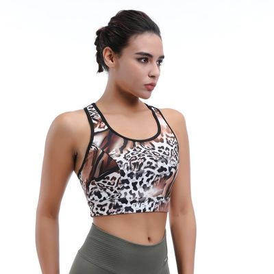 Sustão desportivo Racerback sem costura sem excremento para corrida Ciclismo e Pilates