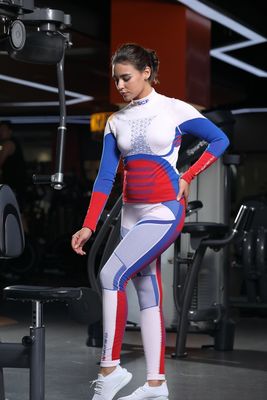Edição Limitada Jacquard Padrão Manga Longa Top Padrões em Grosso Seco Rápido