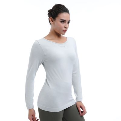 Top de Yoga para pele sensível Oeko-Tex Certificado sem corante Hipoalergênico