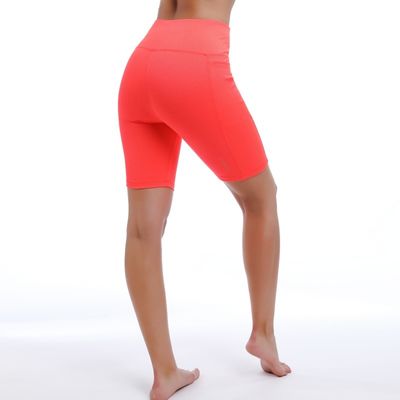 Calças curtas de cintura alta para mulheres Controle de barriga Proof Squat Butter Soft