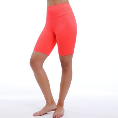 Calças curtas de cintura alta para mulheres Controle de barriga Proof Squat Butter Soft